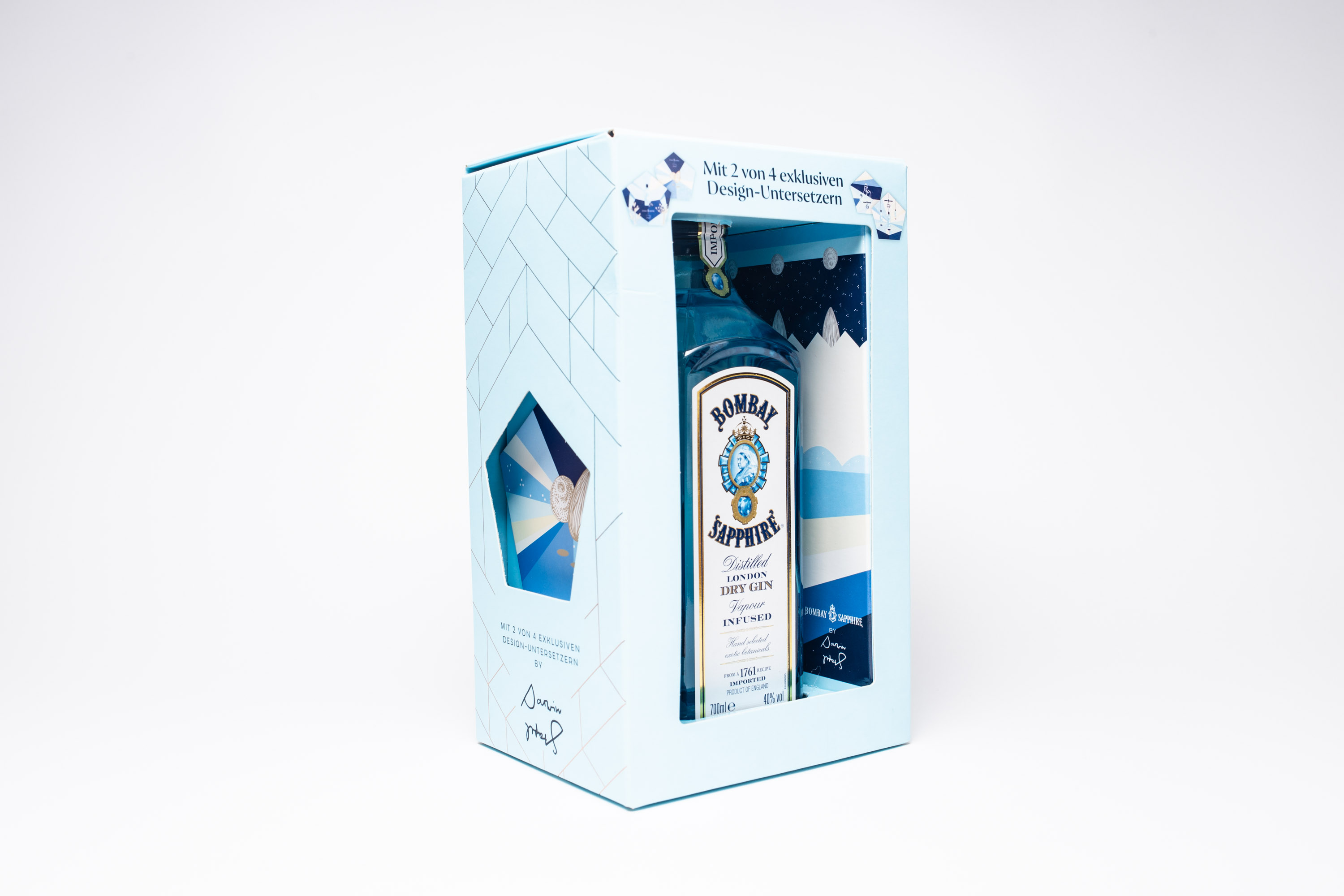 Darwin Stapel studio for visual concepts; one line illustration; onelineillustration; Graphic Designer; Corporate Design; Bombay Sapphire; Canvas Bar;