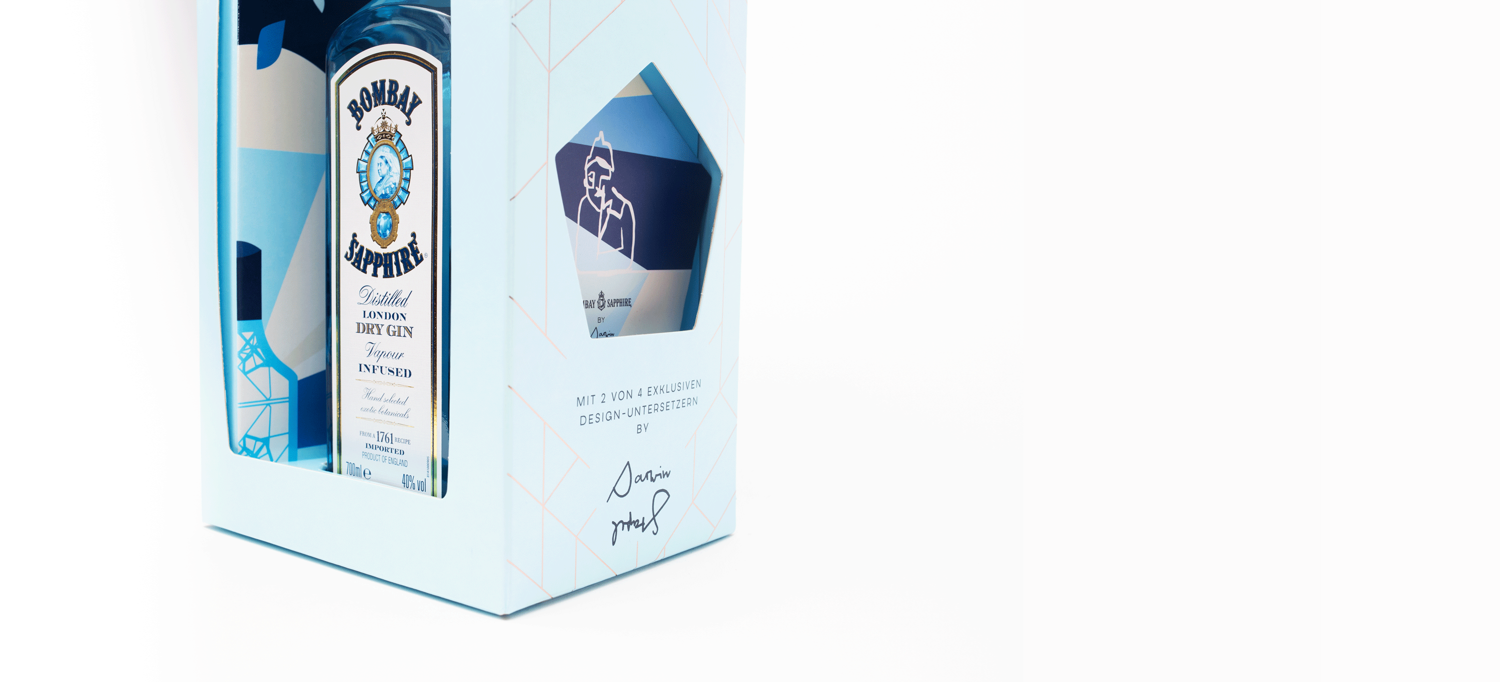 Darwin Stapel; studio for visual concepts; onelineillustration; Bombay Sapphire Limited Edition; Barcadi; canvas bar; canvas bar 2018; Berlin; corporate; corporate design; graphic design; design; corporate illustration; illustration