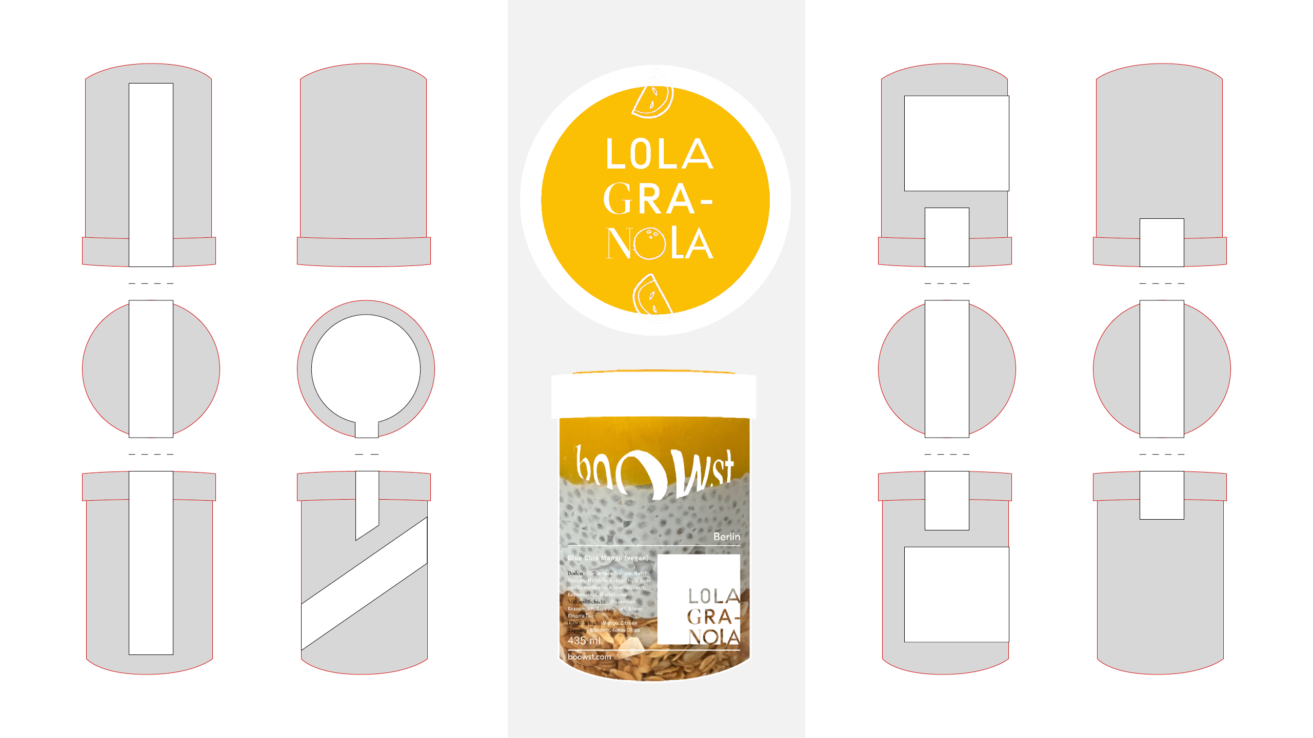 boowst Corporate Design 2020, Packaging and Labelling